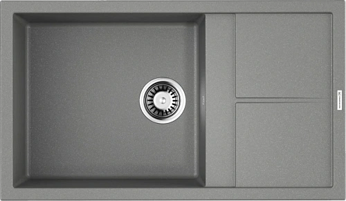Мойка для кухни Omoikiri Sumi 86-GR 86 см leningrad grey - фото 4