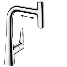 Смеситель для кухни Hansgrohe Talis Select M51 72822 с поворотным изливом