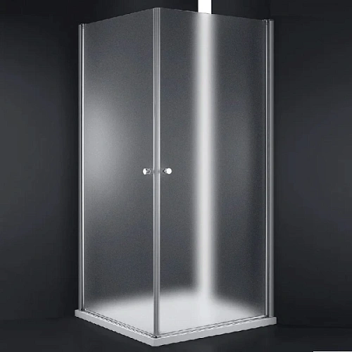 Душевой уголок Cezares Elena 70x70 см рифленое стекло - фото 1