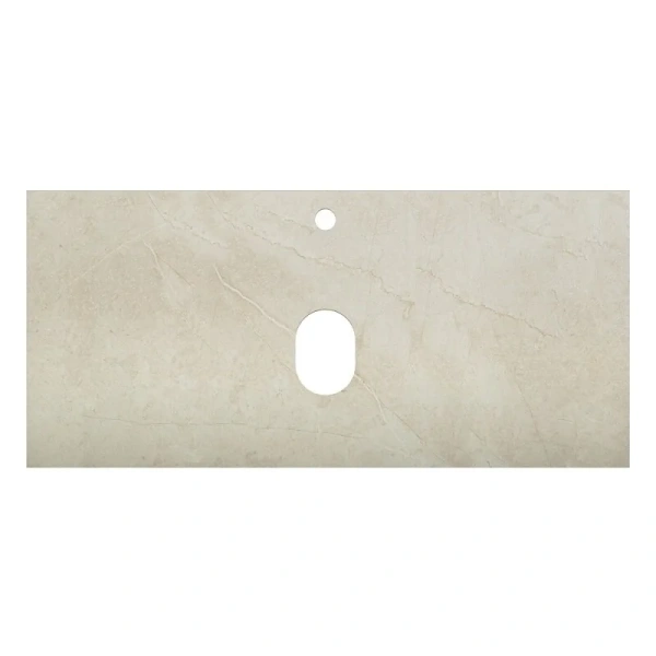 Столешница BelBagno 100 см из керамогранита, marmo crema opaco KEP-100-MCO (детальная фотография)
