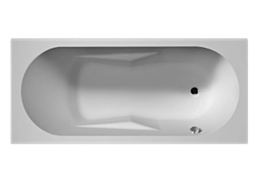 Ванна акриловая Riho Lazy 170x75 см правосторонняя B079001005 (детальная фотография), акриловые