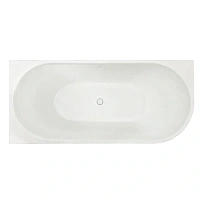 Ванна акриловая Royal Bath Nero RB710301L-WT/RB710301R-WT, 170 x 78 см, левая/правая, цвет белый