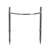 Консоль под раковину, хром, Simas Arcade 1011 CR