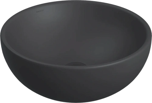 Раковина BERGES Mascon 45 см матовый антрацит - фото 2