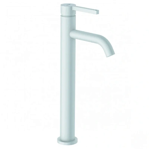 Смеситель для раковины Kludi Nova Fonte белый матовый - фото 2