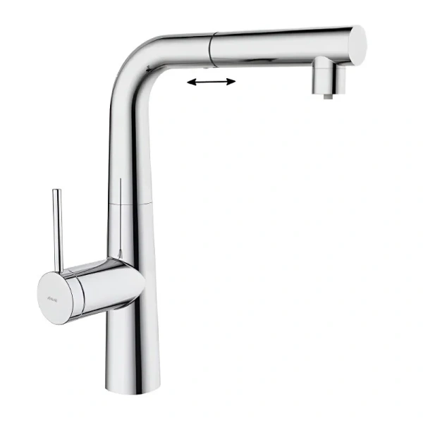 Смеситель для кухни IDDIS Pure хром PURSBPFi05 (детальная фотография)