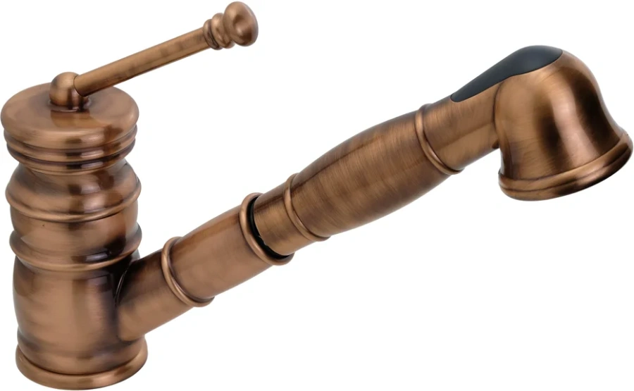 Смеситель для кухни Migliore Queen медь 18302 (детальная фотография), для кухни