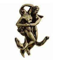 Крючок двойной, бронза, Art&Max Romantic