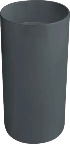 Раковина напольная SantiLine 45 см серая матовая - фото 1