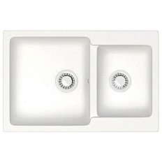 Мойка для кухни Azario Grand 76.5 см белая