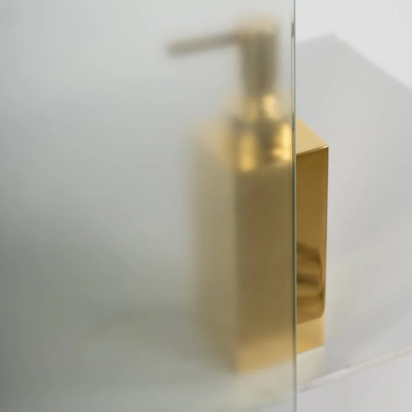 Шторка для ванны BelBagno Uno 150х145 см стекло матовое UNO-VF-2-150/145-M-Cr (детальная фотография), 150 см