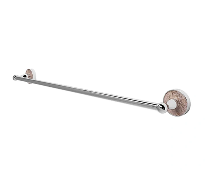 Полотенцедержатель WasserKRAFT Nau хром/травертин K-7730 (детальная фотография)