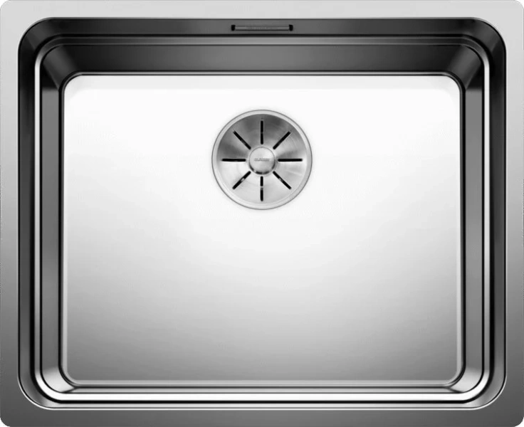 Мойка для кухни Blanco Etagon 500-IF 54 см нержавеющая сталь 521840 (детальная фотография), из нержавеющей стали, стальные, металлические