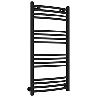 Полотенцесушитель водяной Сунержа Аркус 50х100 см черный матовый