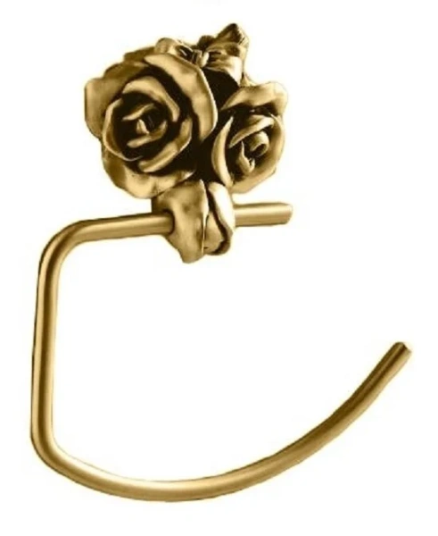 Полотенцедержатель, золото, Art&Max Rose AM-0916-Do (детальная фотография), в наличии