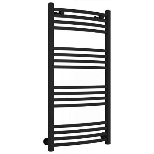 Полотенцесушитель водяной Сунержа Аркус 50х100 см черный матовый - фото 5
