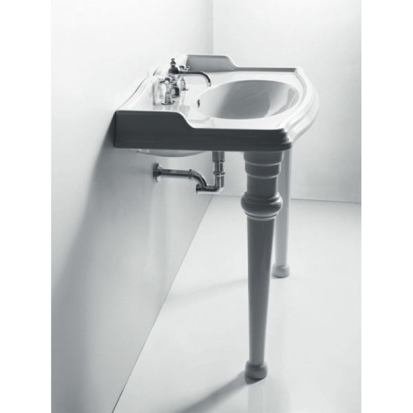 Раковина консоль Simas Arcade AR 864 90 см фарфор (детальная фотография), классические, ретро