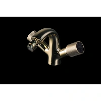 Смеситель для биде Boheme Royal Cristal золото/черный
