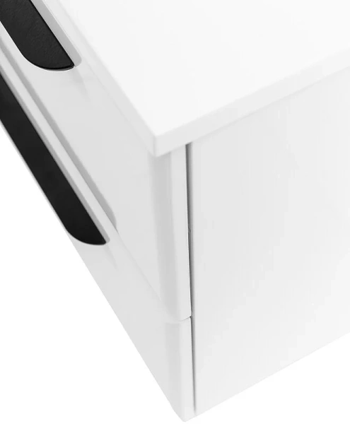 Тумба под раковину подвесная Cezares Eco 75 см bianco lucido ECO-750-2C-SO-BL (детальная фотография), окрашенные