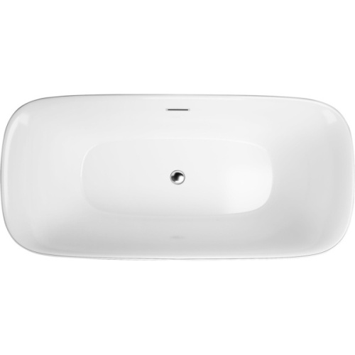 Ванна акриловая BelBagno 160х80 см отдельностоящая BB202-1600-800 (детальная фотография), современныe, hi-tech