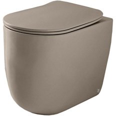 Унитаз напольный Kerasan Nolita безободковый nocciola mat