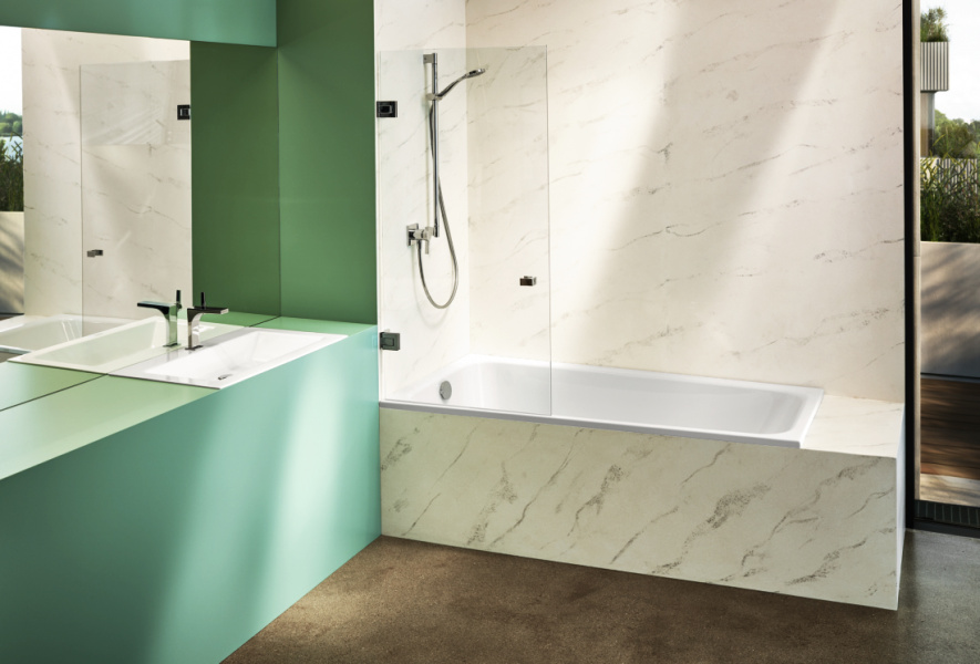 Ванна стальная Bette Space 170х90 см левая 1131-000 (детальная фотография), современныe, hi-tech