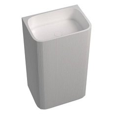 Раковина напольная Abber Stein белая матовая