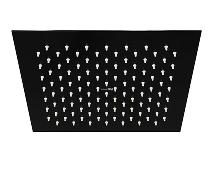 Верхний душ Wasserkraft Glan черный глянец A199 (детальная фотография)