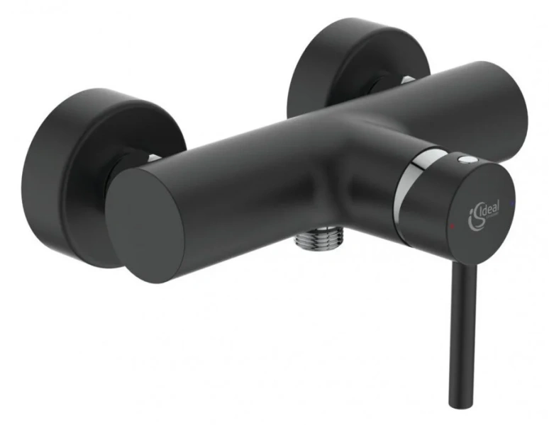 Смеситель для душа Ideal Standard Ceraline матовый черный/хром BC200U4 (детальная фотография)