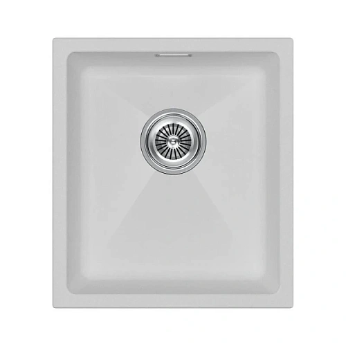 Мойка для кухни Paulmark Lumi 41 см белый матовый - фото 6