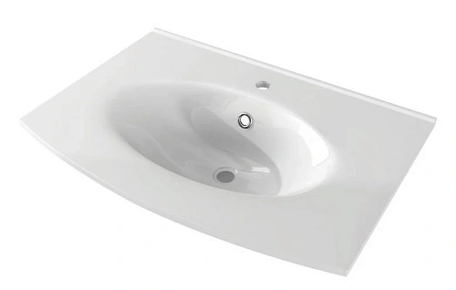 Раковина мебельная Cezares 101 см стеклянная - фото 5