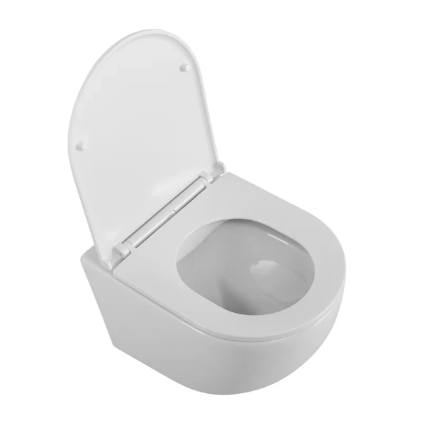 Унитаз с инсталляцией Belbagno Uno кнопка белая BB3105CHR/SC/BB002-80/BB014-SR-BIANCO (детальная фотография), с инсталляцией index_1