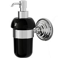 Дозатор для мыла Devon & Devon Black Diamond хром/черный
