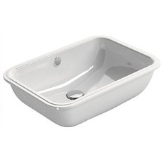 Раковина с переливом врезная GSI Pura 7247