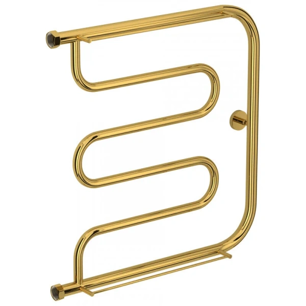 Полотенцесушитель водяной Сунержа Лира+ 60x60 см золото 03-4012-6060 (детальная фотография)