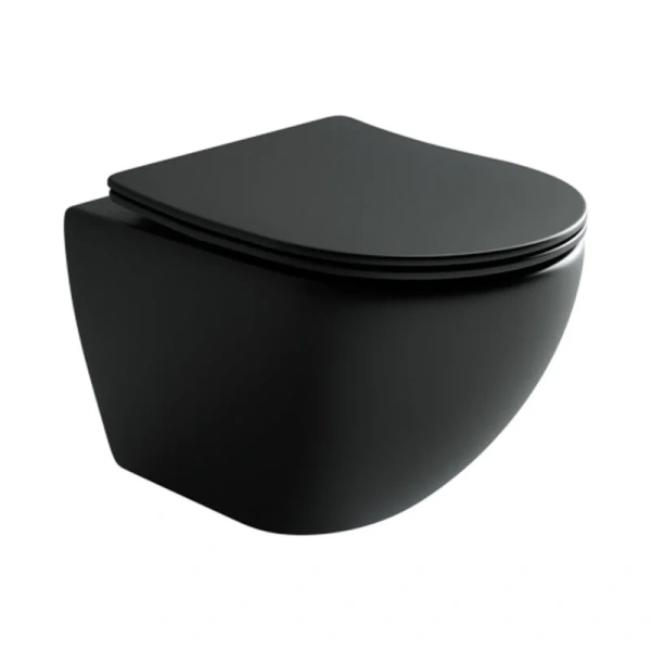 Унитаз с инсталляцией Ceramica Nova Metropol кнопка черная CN4002MB_1001B_1000 (детальная фотография), с инсталляцией index_1