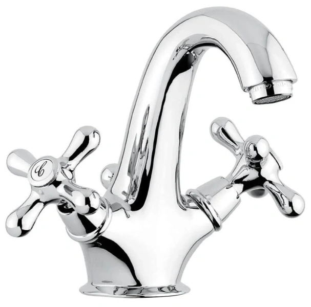 Смеситель для раковины, хром, Emmevi Deco Classic 12013CR (детальная фотография)