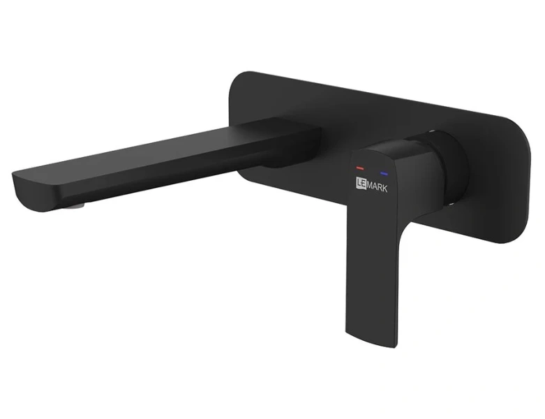 Смеситель для раковины Lemark Ursus черный LM7226BL (детальная фотография)