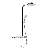 Душевая стойка Black&White Universe хром