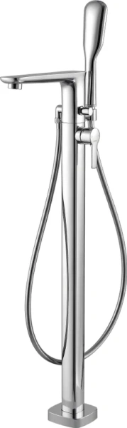 Смеситель для ванны Cezares Tesoro напольный с ручным душем TESORO-F-VDP-01 (детальная фотография)