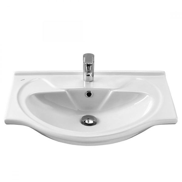 Раковина полувстраиваемая Santek Байкал 1WH109652 1WH109652SANTEK (детальная фотография), встраиваемые (в столешницу), накладные (на столешницу)