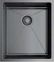 Мойка для кухни Omoikiri Taki 38-U/IF-GM 38 см вороненая сталь