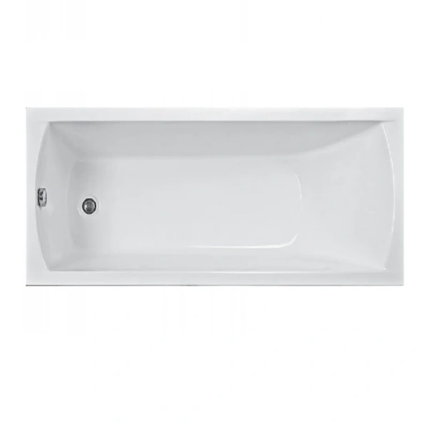 Ванна акриловая Vayer Milana Гл000026961, 170 x 80 см, цвет белый (детальная фотография), акриловые