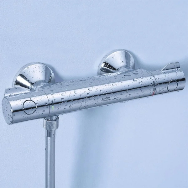 Душевой комплект Grohe Grohtherm 800 хром 34566001 (детальная фотография), душевые комплекты, наборы