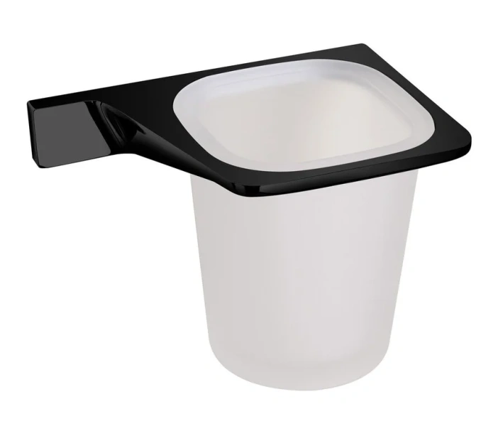 Стакан для ванной Art & Max Gina черный AM-G-2731-Nr (детальная фотография)
