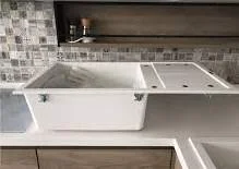 Мойка для кухни Omoikiri Sumi 4993 86 см искусственный гранит (детальная фотография), врезные