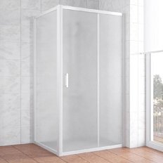 Душевой уголок стекло сатин Vegas-glass ZP+ZPV 110х100 10