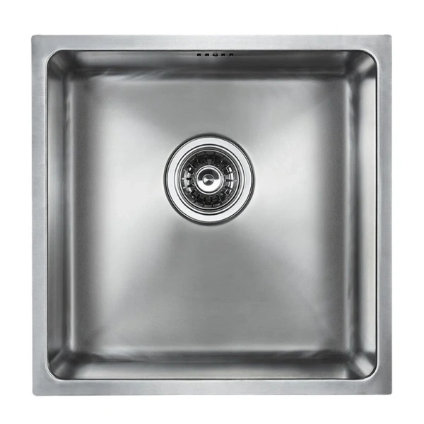 Мойка для кухни Paulmark Lassan 44 см нержавеющая сталь PM304444-BS (детальная фотография)