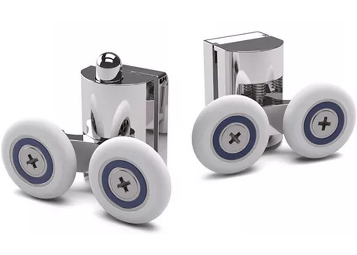 Душевая шторка на ванную профиль глянцевый хром стекло ретро Vegas-glass Z2V+ZVF 170*80 08 R04 (детальная фотография), 170 см