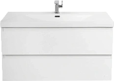 Тумба с раковиной подвесная Cezares MOLVENO-80-2C-SO 80 см с двумя ящиками